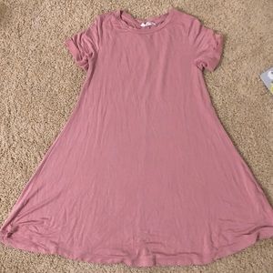 Forever 21 Mauve t-shirt dress!
